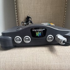 Nintendo 64 Gray Console Controller Memory Ca...