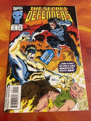 SECRET DEFENDERS Comic - Vol 1 - No 5 - Date 07/1993 - Marvel Comics