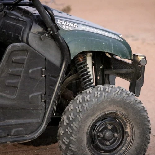 2 - Yamaha Rhino Heavy Duty 429 bobina de suspensión progresiva sobre amortiguadores - delantero Foto 2 de 4