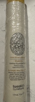 NEW Tweak'd by Nature Chiuri Butter Hydrate Limitless Supercreme Styler 6 oz