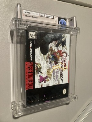 Chrono Trigger SNES Super Nintendo CIB With Maps + Card Wata Graded Game 8.5