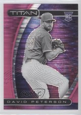 2021 Panini Chronicles Titan Pink Pulsar Prizm David Peterson #15 0bt4