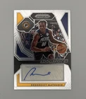 Bennedict Mathurin 2023-24 Panini Prizm Auto Signatures Indiana Pacers