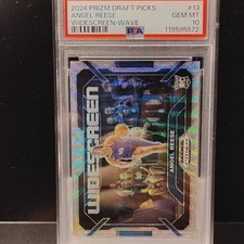 2024-25 Panini Prizm Angel Reese Widescreen Wave #13 /99 PSA 10 RC