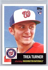 2016 Topps Archives Trea Turner Rookie Card #68 | Washington Nationals. rookie card picture