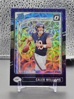 Caleb Williams 2024 Donruss Optic Rated Rookie Purple Shock #201