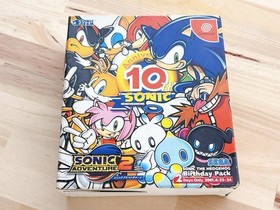 SONIC ADVENTURE 2 10th Anniversary "LIMITED EDITION"JAP SEGA DREAMCAST