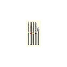 Axis SC856-014 NTI FG 856-014 Super Coarse Round End Taper Diamond Burs 5/Pk