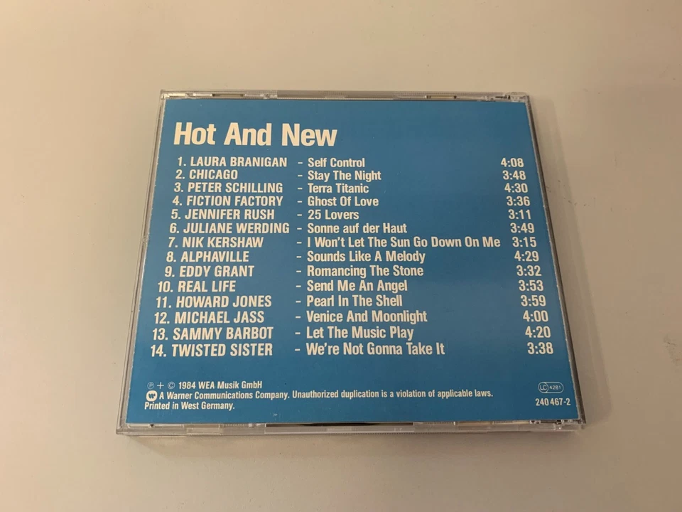 Various – Hot And New - very rare Target CD © 1984 - Laura Branigan,Alphaville.. - Bild 3 von 3
