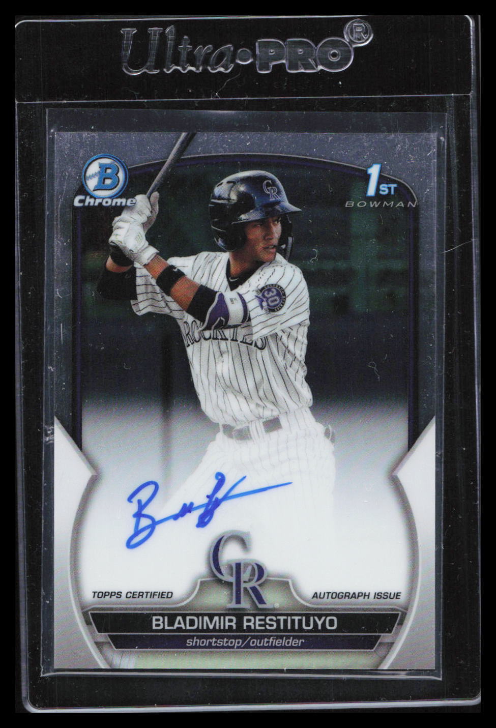 2023 Bowman Chrome Bladimir Restituyo #CPA-BR  1st Bowman Auto