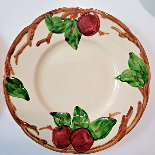 Set of 2 - Franciscan APPLE Earthenware, Bread & Butter Plate(s) 6 1/4" - Picture 3 of 5