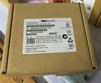 New Siemens 6SE6400-0AP00-0AA1 1pcs MICR0MASTER 4 Advanced 0perat0r Panel IN B0X