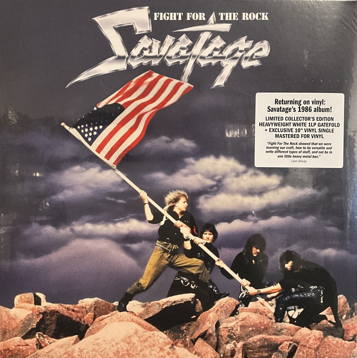 欧LP Savatage Fight For The Rock 0217046EMU Ear Music Classics /00260 SAVATAGE - Fight for the Rock - Amazon.com Music