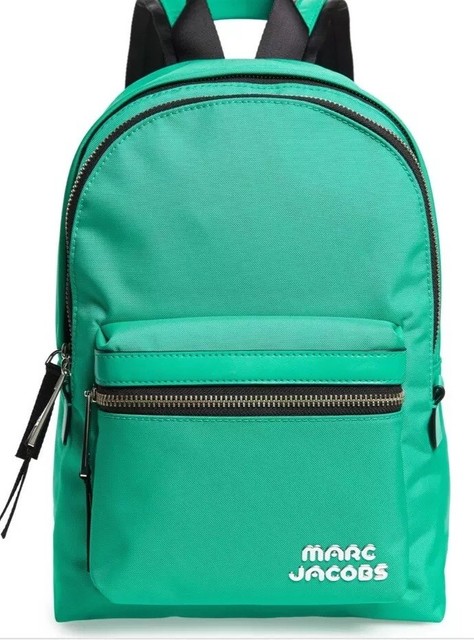 marc jacobs green backpack