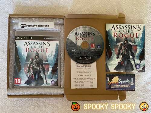 Assassins Creed Rogue + Receipt (PS3) UK PAL. Immaculate! HQ Packing. 1st Class! - Picture 1 of 9