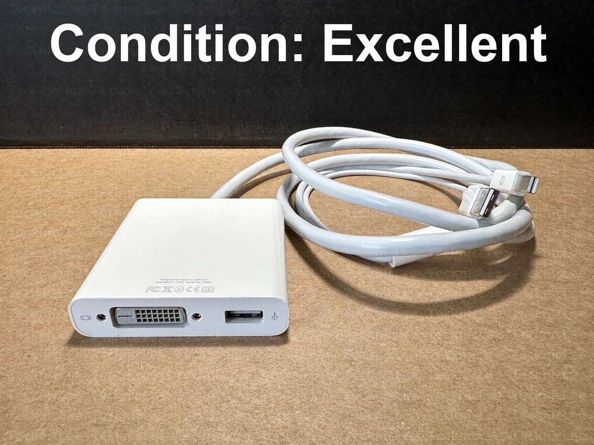 Apple Mini DisplayPort to Dual-Link DVI Adapter MB571Z/A - Open