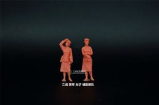 3D Printed 1/72 WWII British Women's Auxiliary Unit 2-Person Plain Model