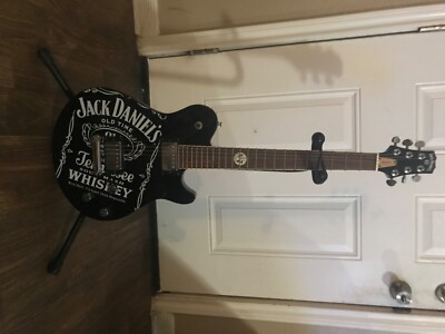 RARE !! Peavey guitar Jack Daniel's guitar black used good