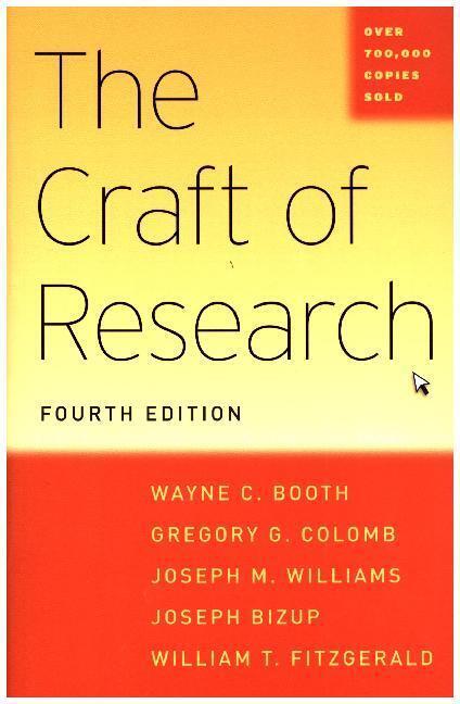 Thumbnail - The Craft Of Research | 2016 | Englisch