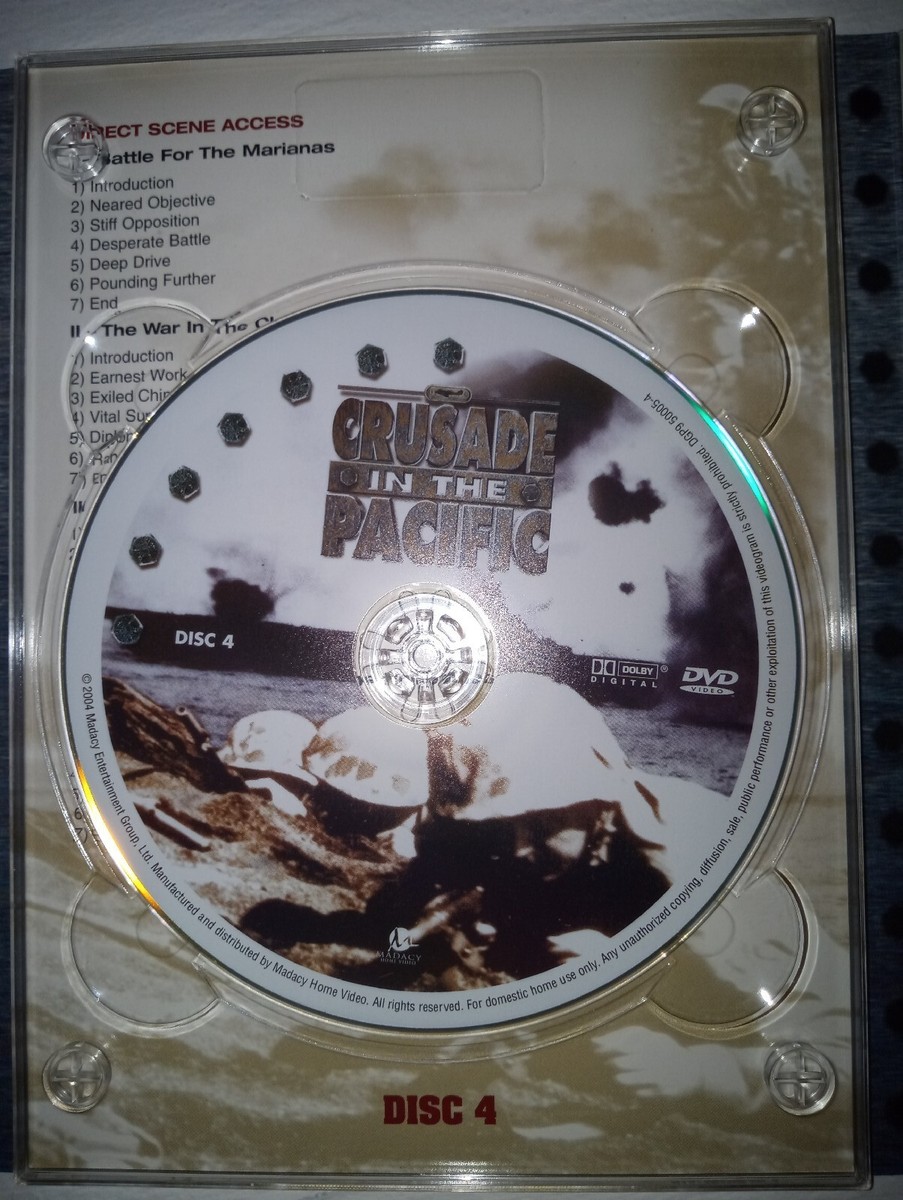 Crusade in the Pacific, Five Dvds in Collectible Tin, 2005