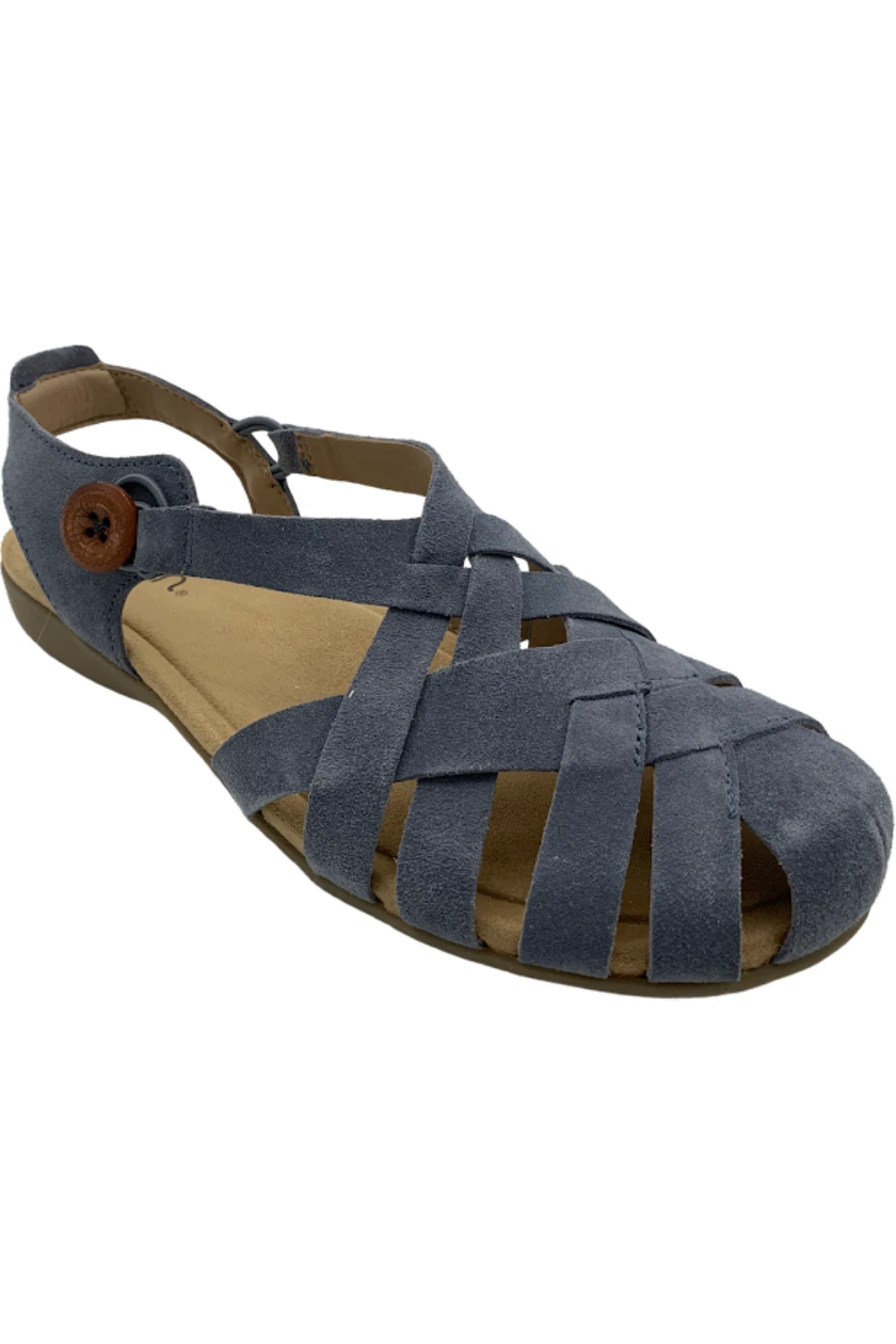 Earth Leather Fisherman Sandals Belita Calcite