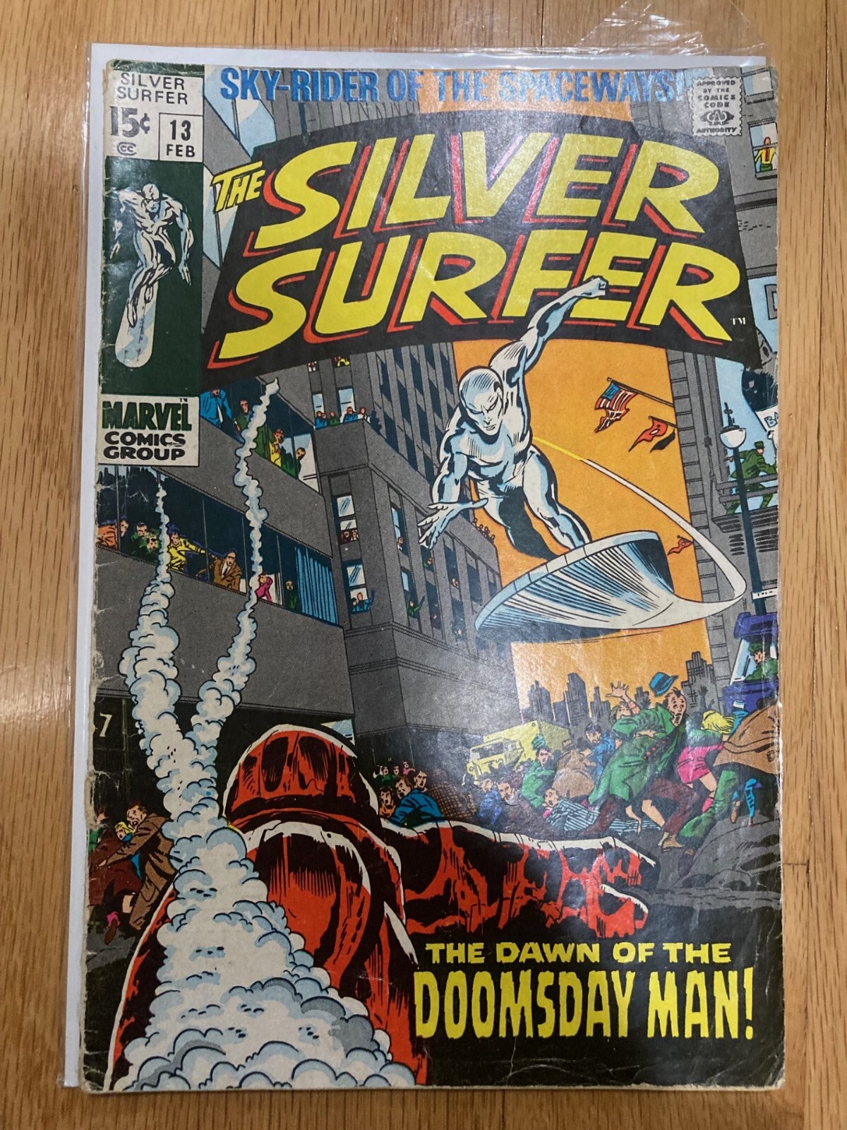 Silver surfer 13 vg (1969)