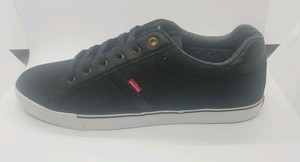levis black shoes