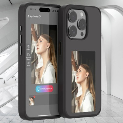 Smart Ink Phone Case 24 New NFC E-Ink Phone Case for iPhone13/14/15/Pro/Pro Max