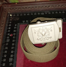 CINTA A FIBBIA CANAPA ESERCITO ITALIANO TG 3^ RARITÀ