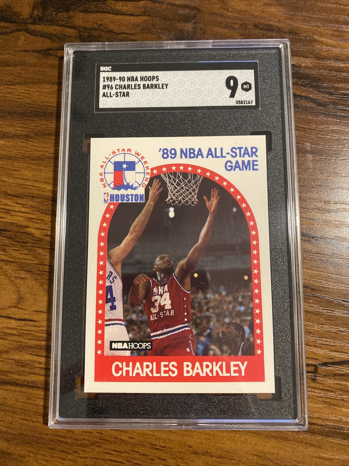 1989 Hoops Charles Barkley All-Star #96 PSA 9 MINT Basketball Card