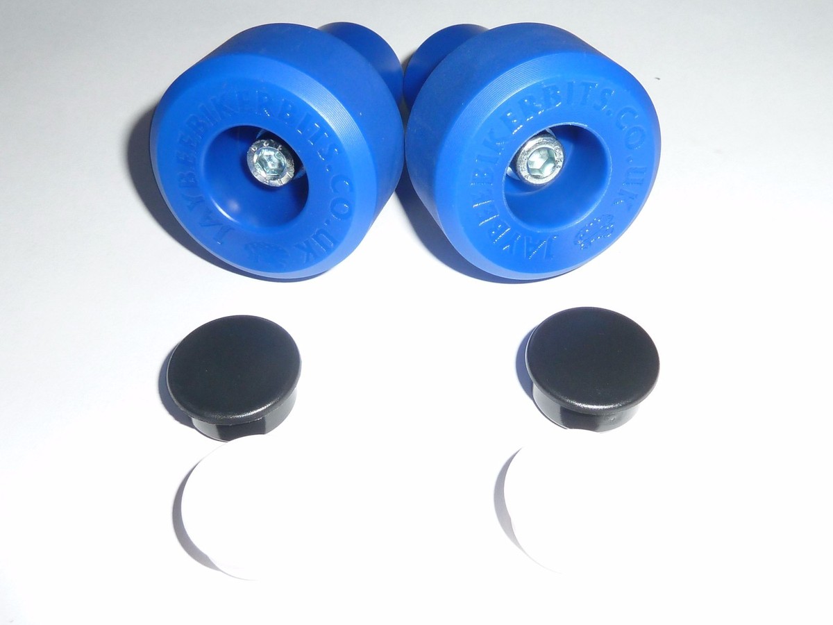 KAWASAKI ZX9R ZX9 R 1998 - 2003 BLUE CRASH MUSHROOMS SLIDERS BUNGS