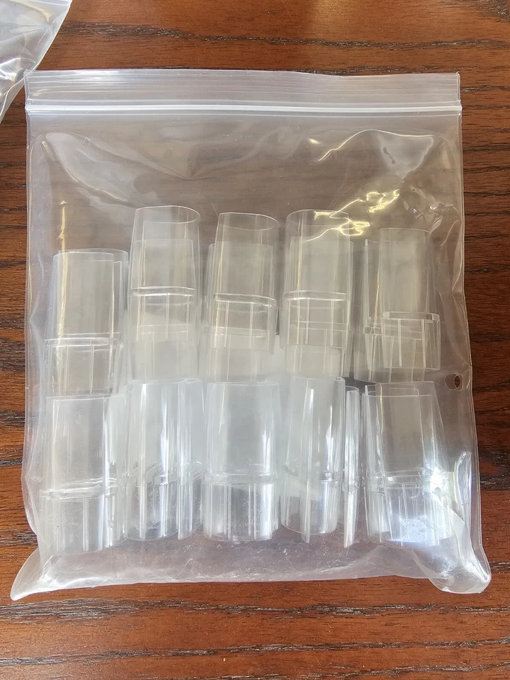 (20-Pk) Conector guía de luz de contorno GE Tetra transparente GECLXNLGC15 Foto 2 de 2