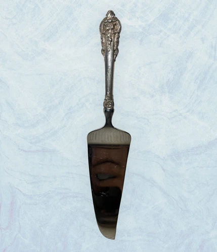 Wallace Sterling Handled Grande Baroque Pie Cake Server 11”