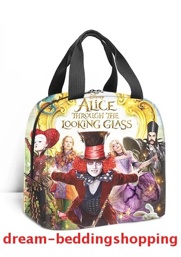 Alicia en el País de las Maravillas Bolsa de Almuerzo Aislada 3D Escuela Picnic Snack Lonchera Bolsa Regalo - Imagen 18 de 30