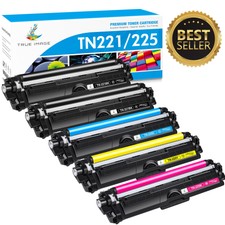 1-5PK TN221 Toner Compatible With Brother TN225 HL-3140CW HL-3170CDW MFC-9340CDW