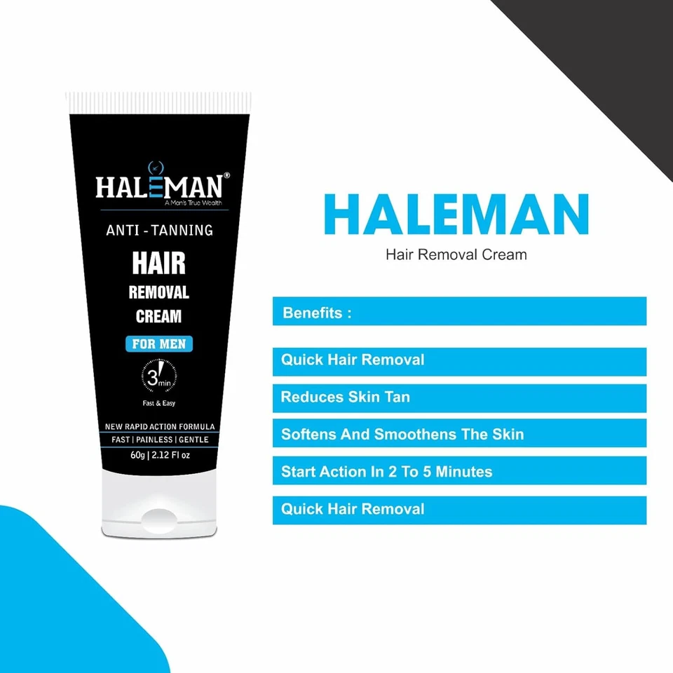 Crema depilatoria antibronceadora Barever 60 gm Foto 3 de 4