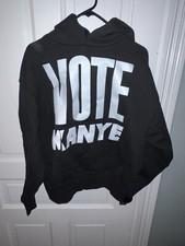 Vote Kanye 2020 hoodie size Large