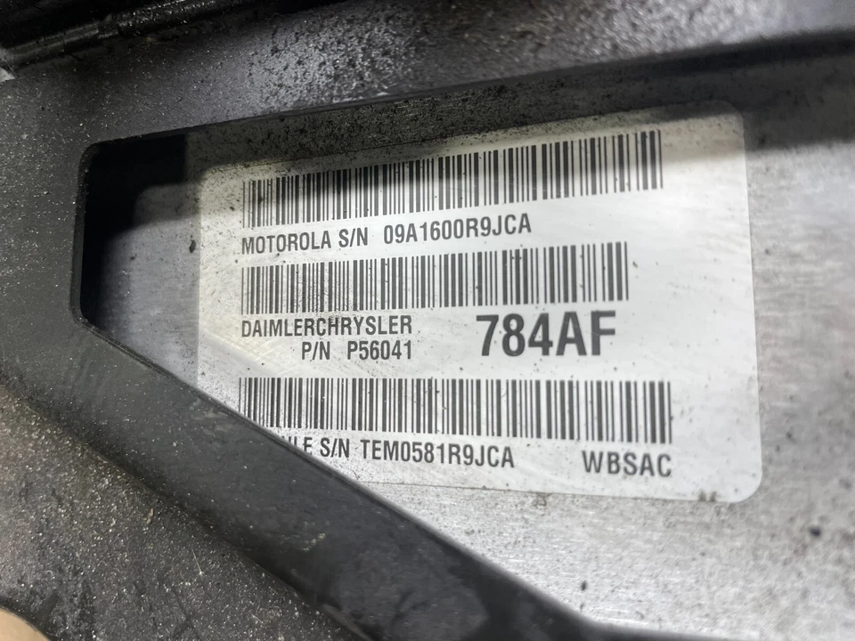 2001 Jeep Grand Cherokee 4.0L ECM ECU Engine Control Computer Modul o0083 DG - Image 3 of 4