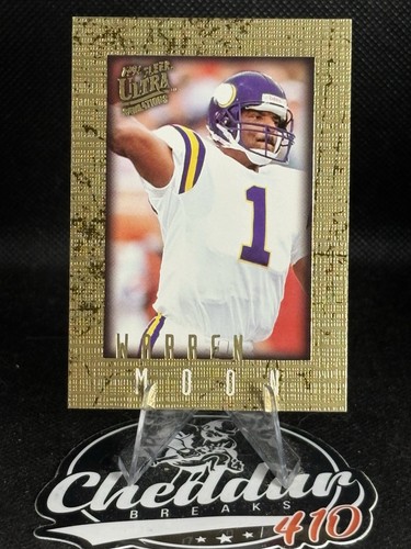 Warren Moon [Rainbow] #60 1996 Ultra Sensations card