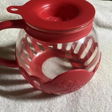 Ecolution Micro-Pop 3 Quart Microwave Popcorn Popper with Red