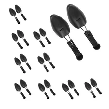 WAJJ 10 Pairs Plastic Shoe Tree Stretcher Shaper for Women Adjustable Length ...