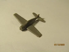 Vintage USA WW2 USN F6F Plastic Cereal Promo Airplane 1  1/4" 1950s