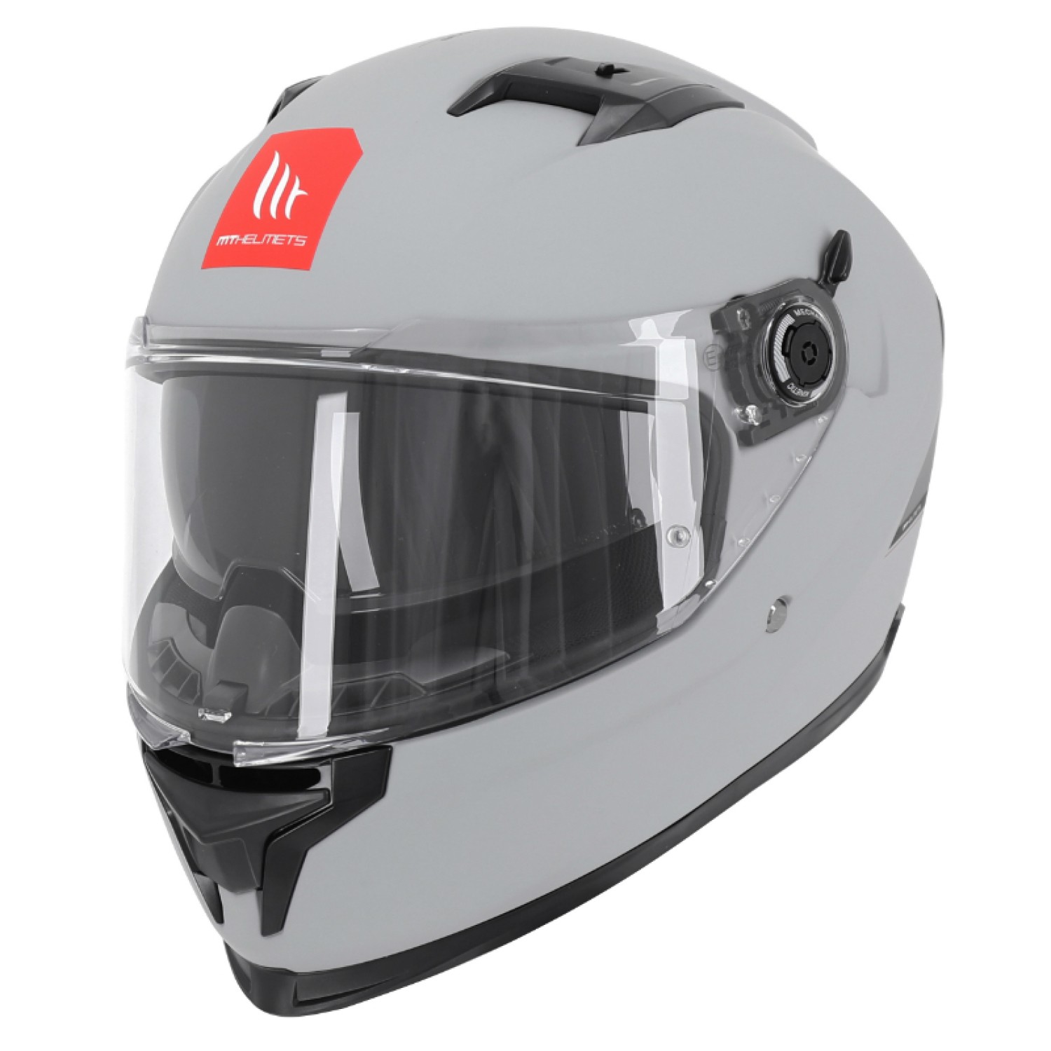 Casque intégral MT Braker SV A12 gris nardo mat en taille S avec double écran