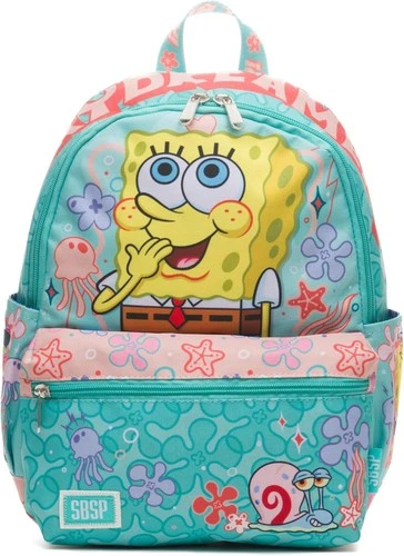 Nylon Backpack 13" - Spongebob Squarepants Daydreamer Deluxe Daypack Bag