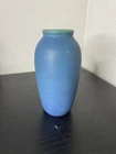 Antique 1913 Rookwood Art Pottery Blue Vase 6”