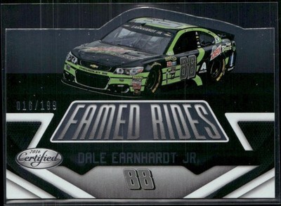 Dale Earnhardt Jr 2016 Certified Fames Rides 16/199 #FR1