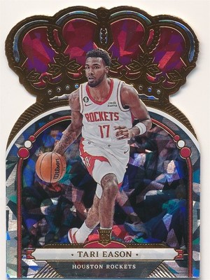 TARI EASON 2022-23 PANINI CROWN ROYALE DIE-CUT #9 RC ROOKIE HOUSTON ROCKETS