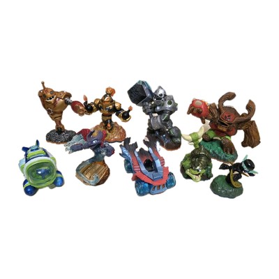 Lot of 9 Skylanders Activision Video Game Characters 