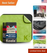 Crystal-Clear Performance Koala Lens Cleaning Cloths - Durable Washable 6-Pack