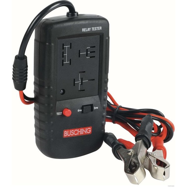 Busching PrÜFgerÄT Relais Tester 12V KFZ-RELAIS PrÜFer Auto Pkw BU022002-image